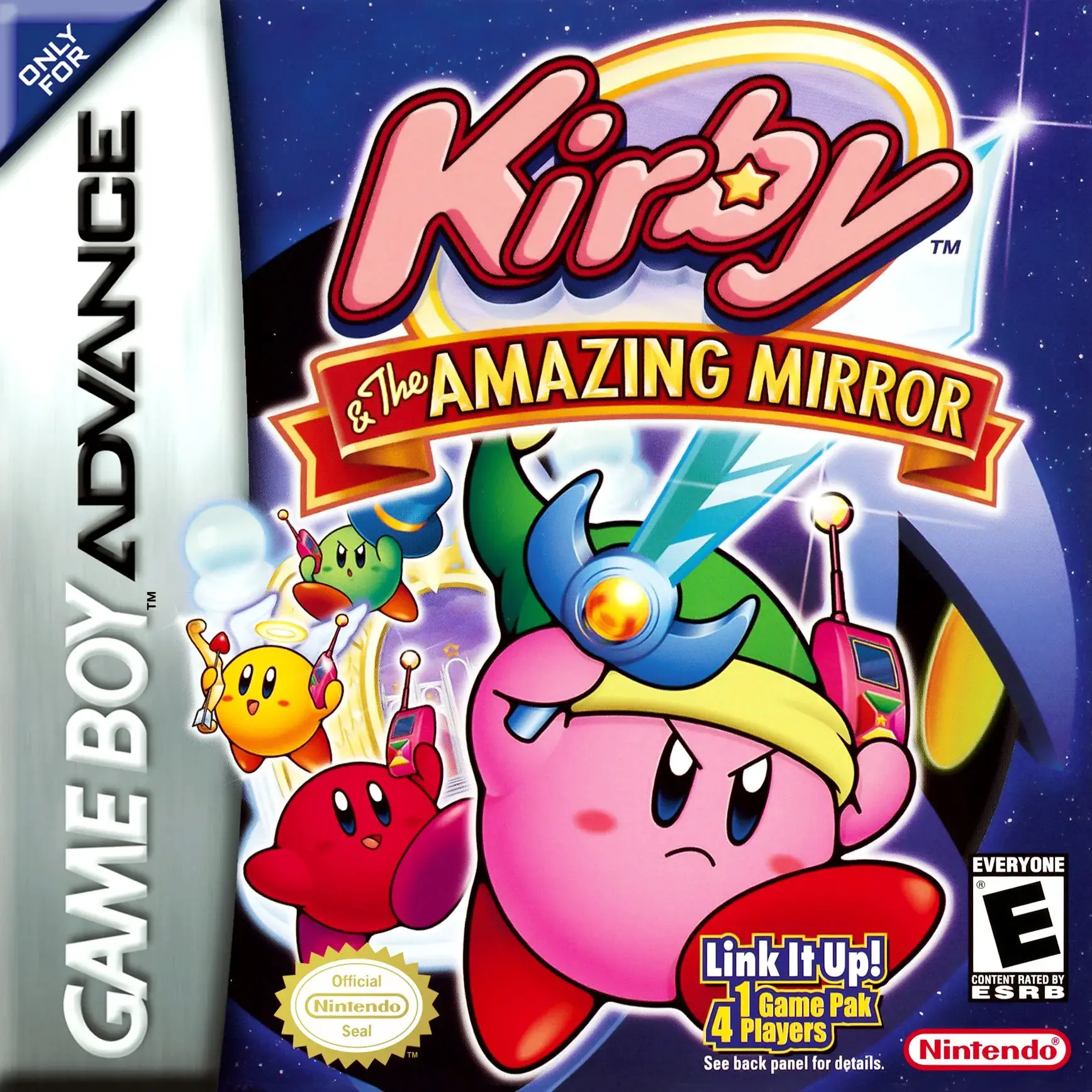 Capa de Kirby & the Amazing Mirror