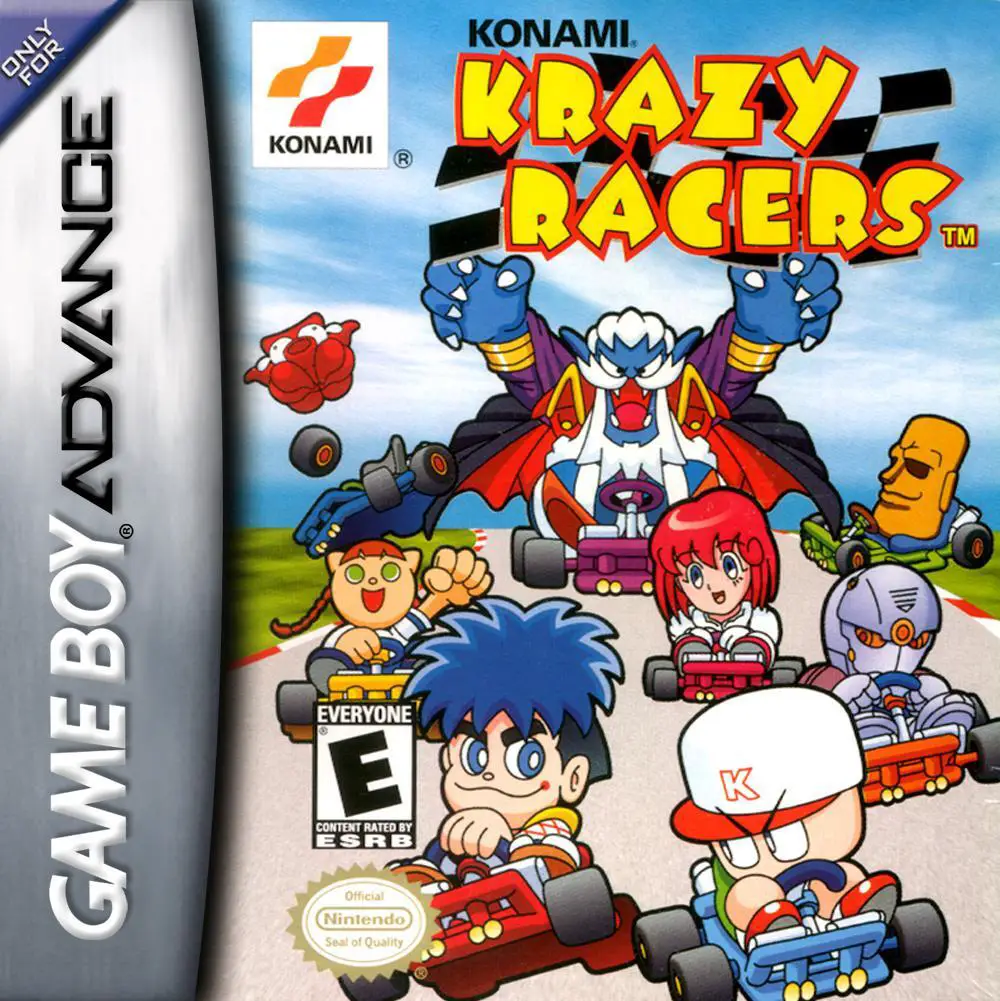 Capa de Konami Krazy Racers