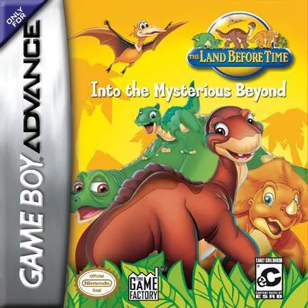 Capa de Land Before Time: Into the Mysterious Beyond