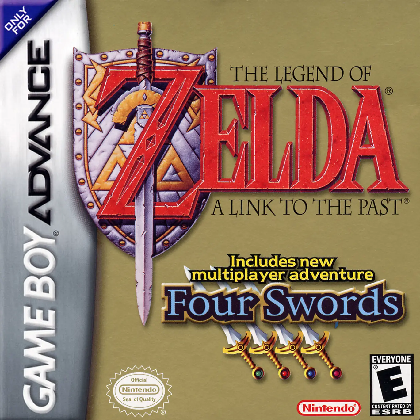 Capa de Legend of Zelda: A Link to the Past / Four Swords