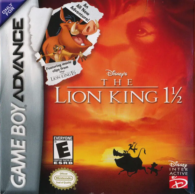 Capa de Lion King 1 1/2