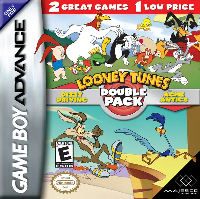 Capa de Looney Tunes: Double Pack - Dizzy Driving / Acme Antics