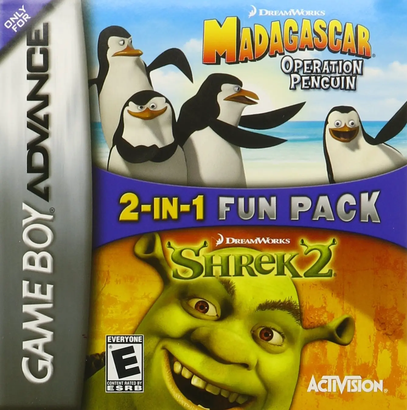 Capa de Madagascar Operation Penguin / Shrek 2 (2-In-1 Fun Pack)