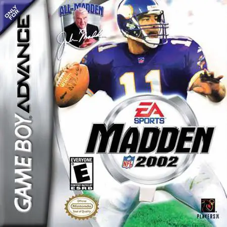 Capa de Madden NFL 2002