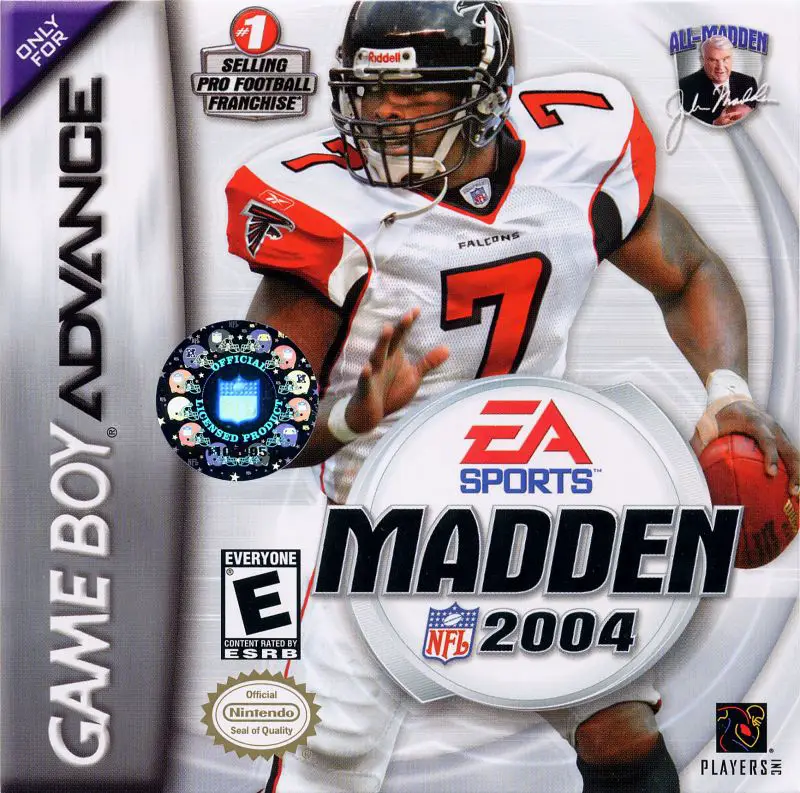 Capa de Madden NFL 2004