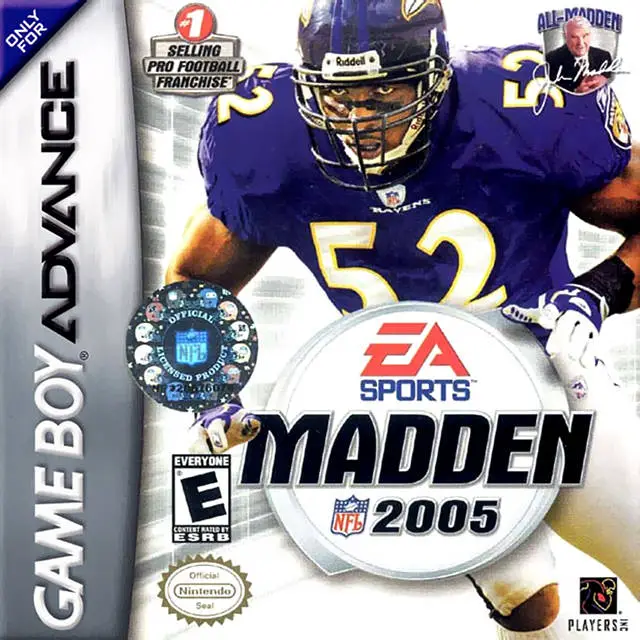 Capa de Madden NFL 2005