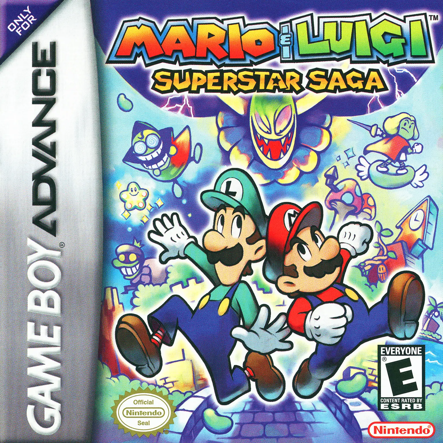 Capa de Mario & Luigi: Superstar Saga
