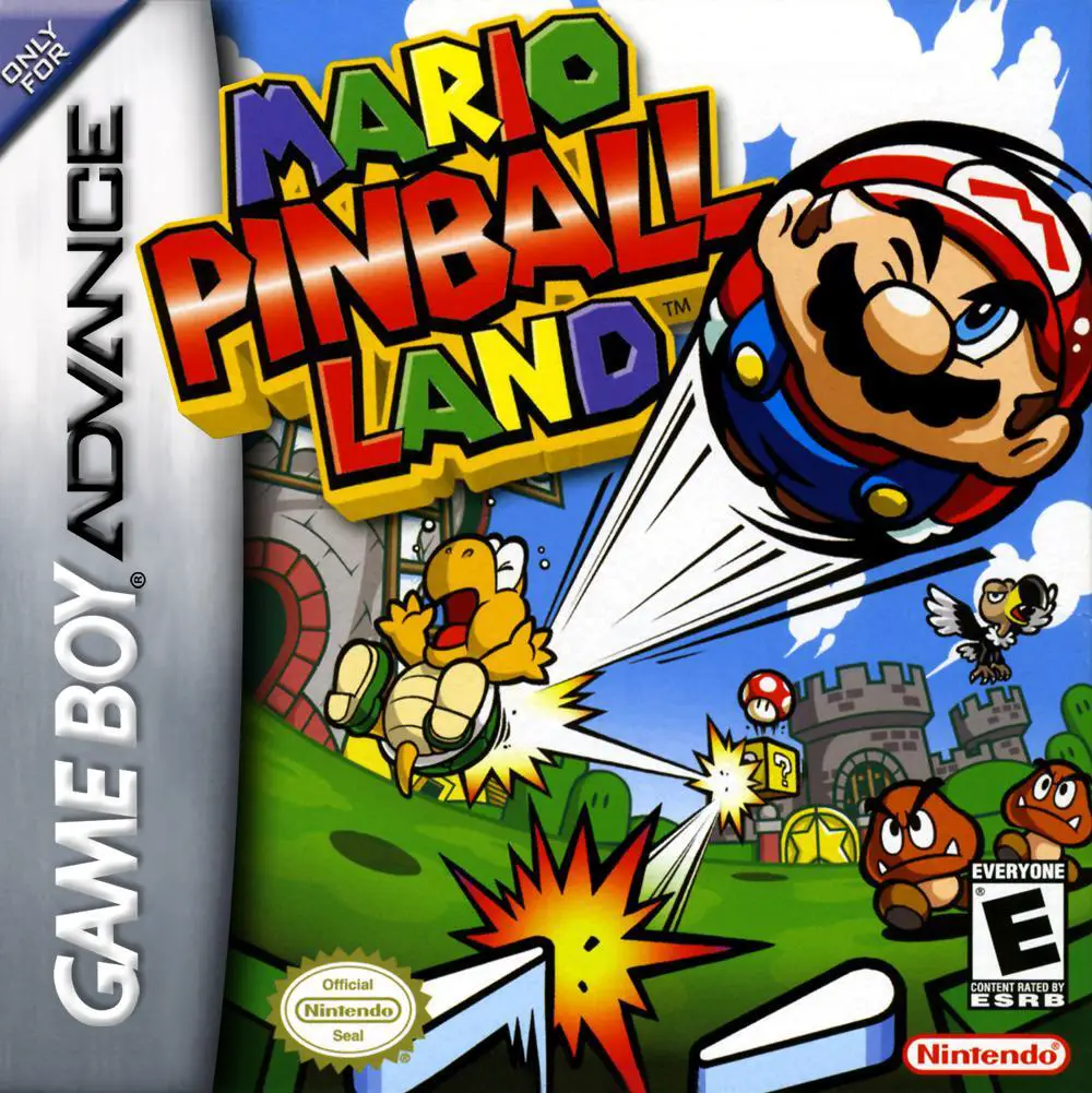 Capa de Mario Pinball Land
