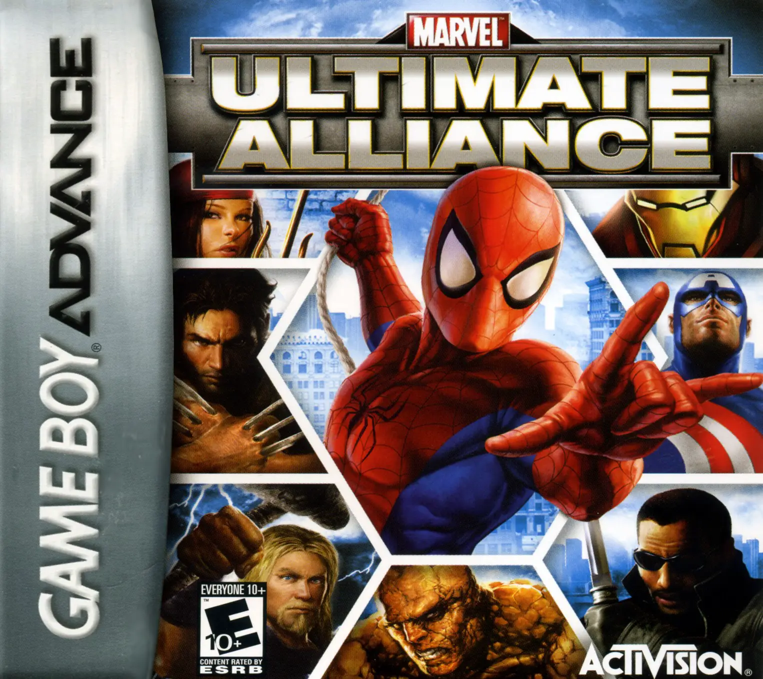 Capa de Marvel: Ultimate Alliance
