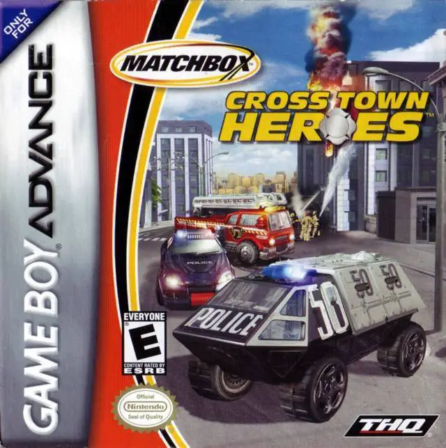 Capa de Matchbox Cross Town Heroes