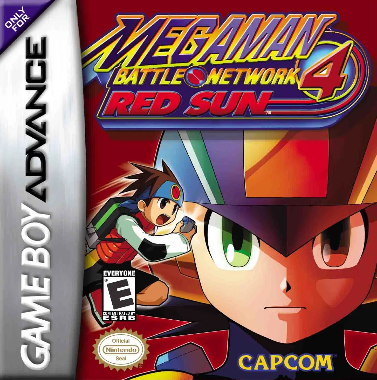 Capa de Mega Man Battle Network 4: Red Sun