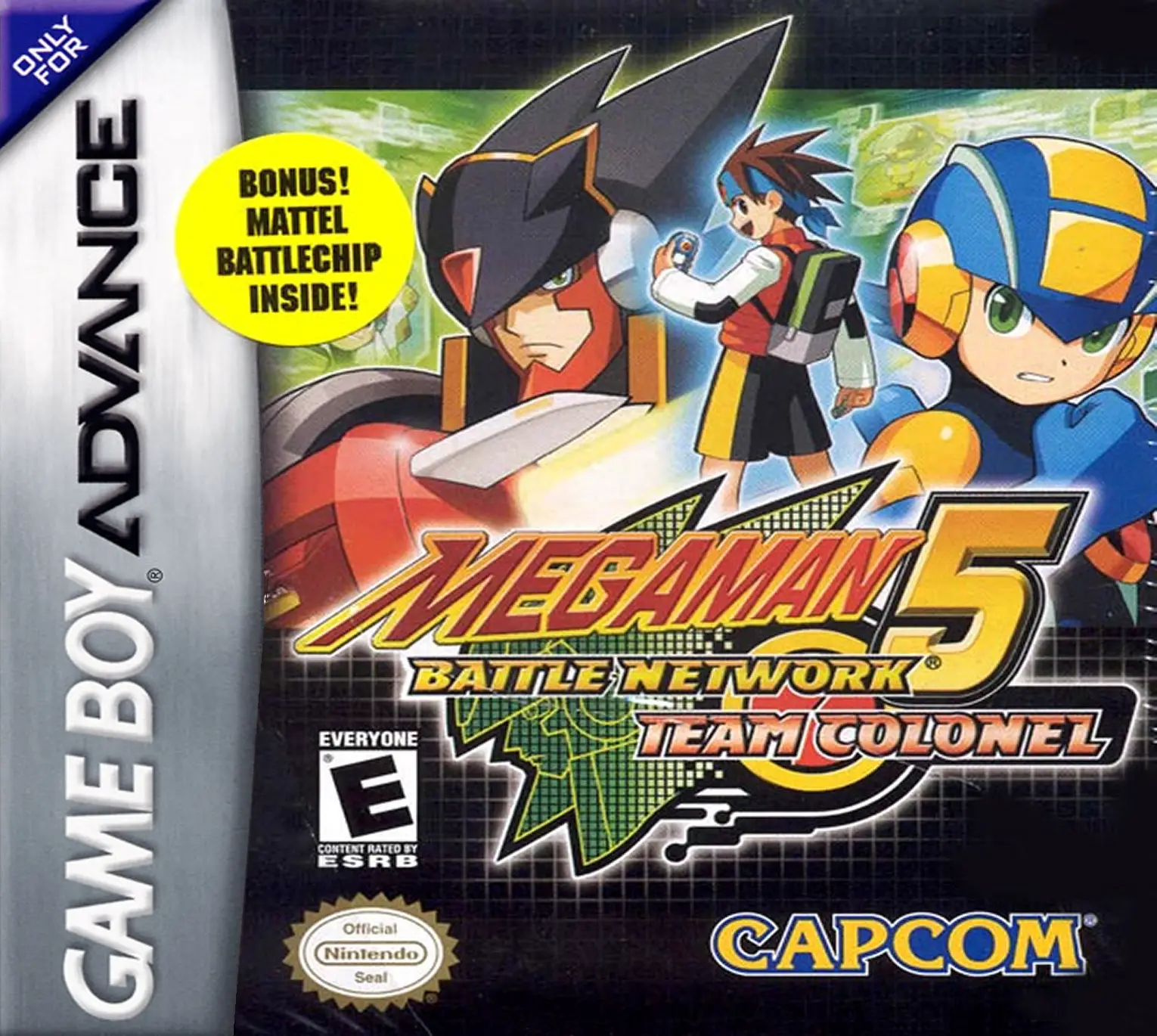 Capa de Mega Man Battle Network 5: Team Colonel
