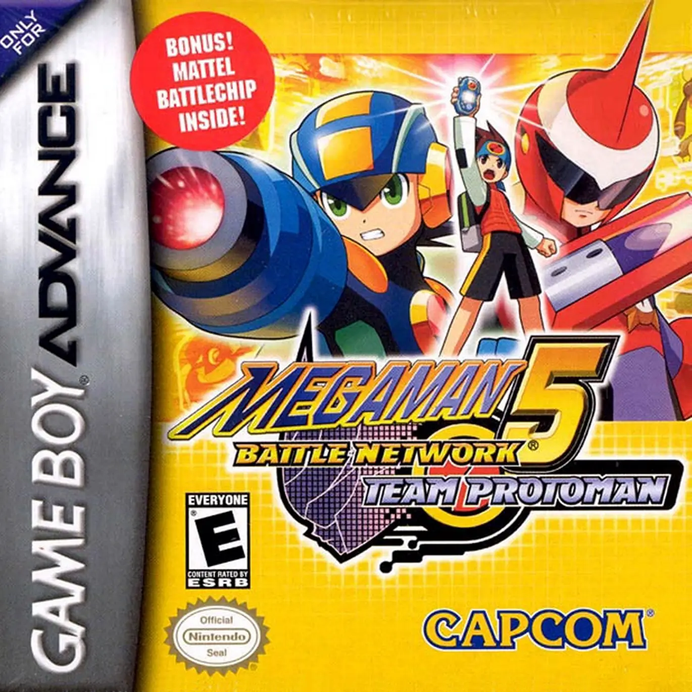 Capa de Mega Man Battle Network 5: Team Protoman