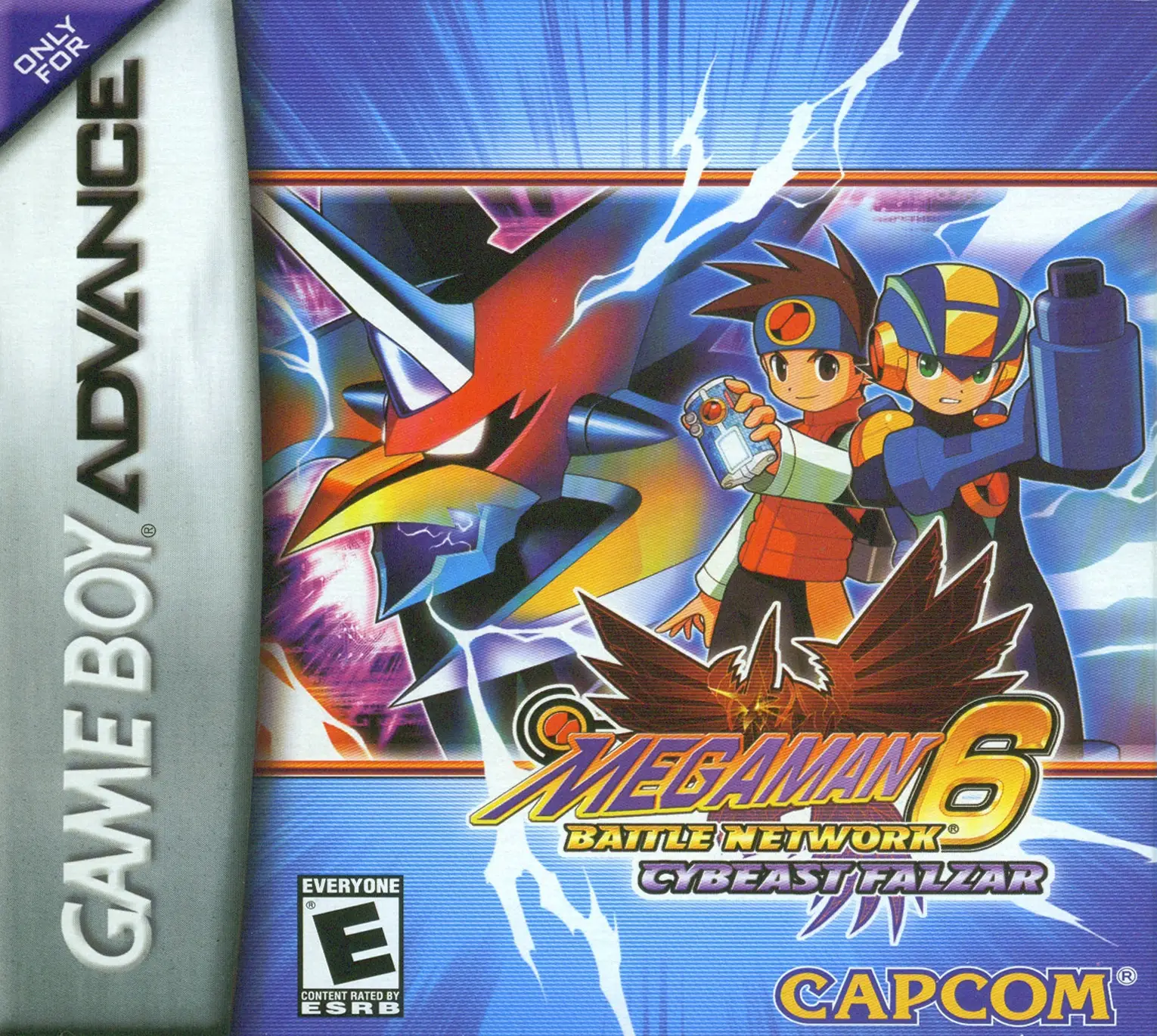 Capa de Mega Man Battle Network 6: Cybeast Falzar