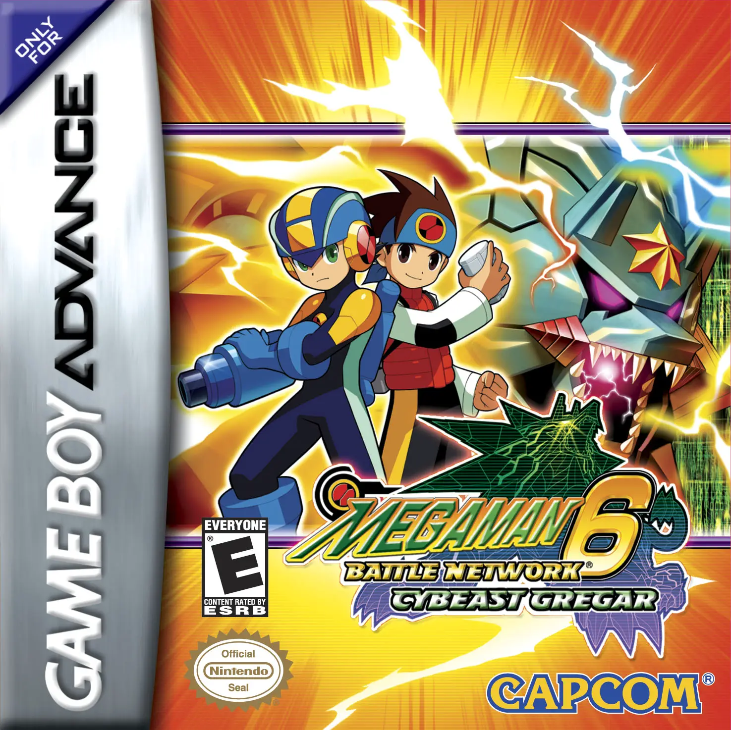 Capa de Mega Man Battle Network 6: Cybeast Gregar