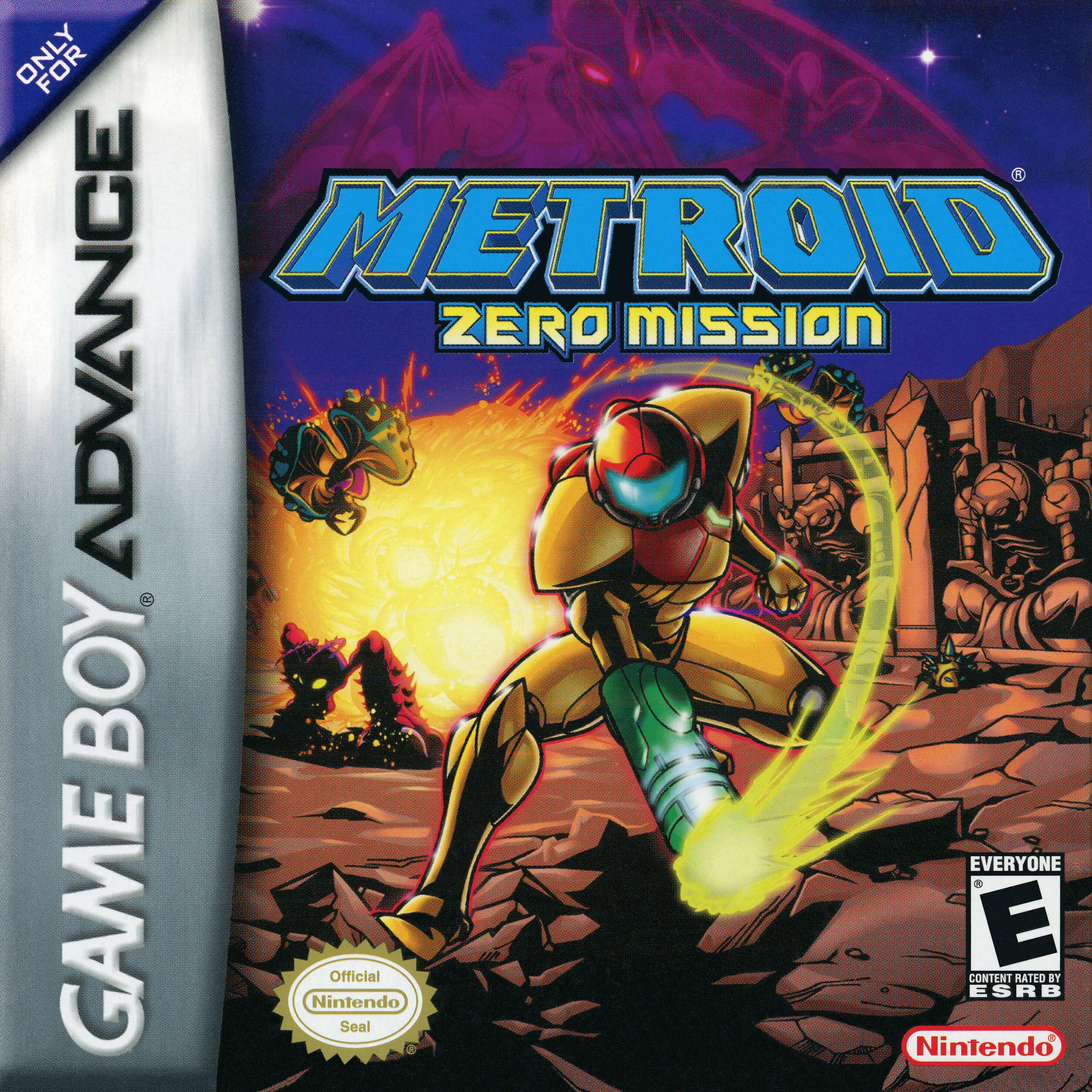 Capa de Metroid: Zero Mission