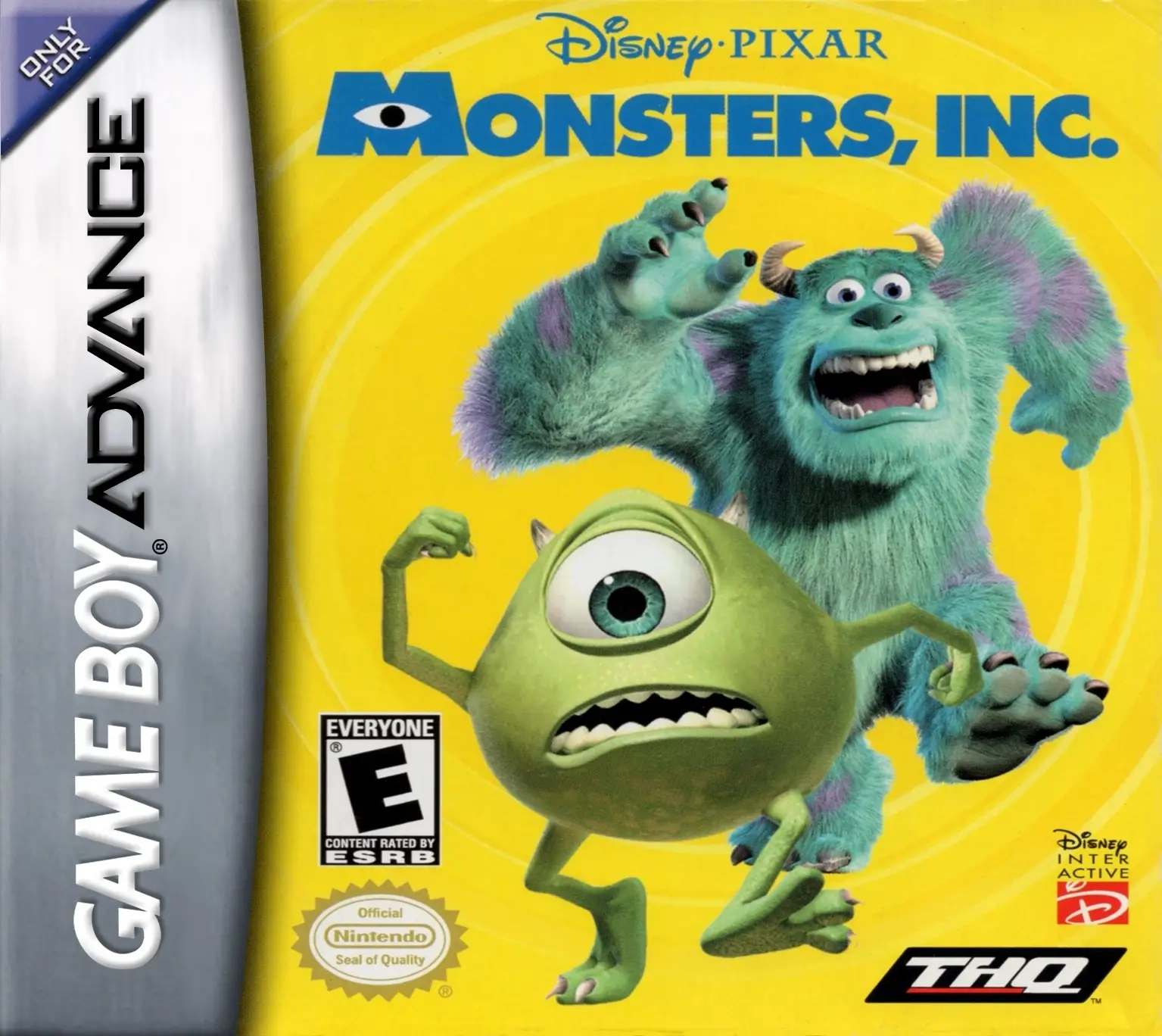 Capa de Monsters, Inc.