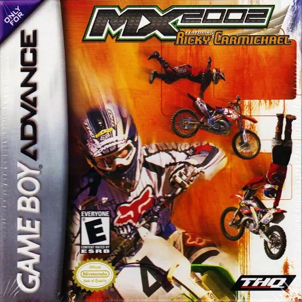 Capa de MX 2002 featuring Ricky Carmichael