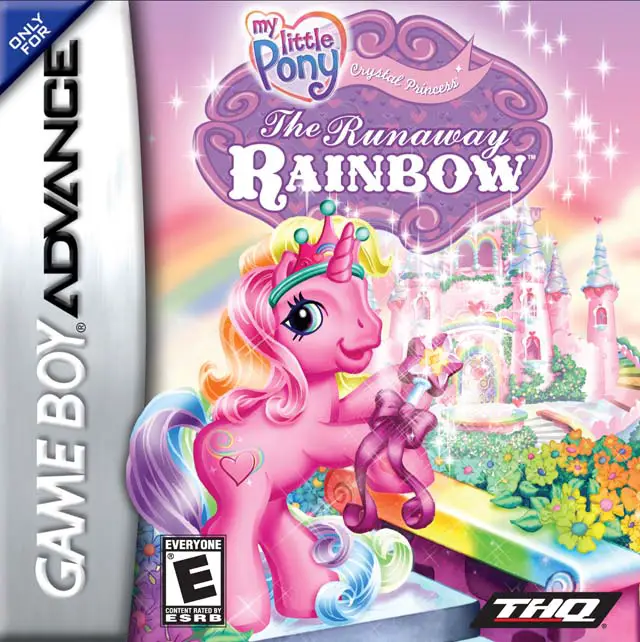 Capa de My Little Pony Crystal Princess: The Runaway Rainbow