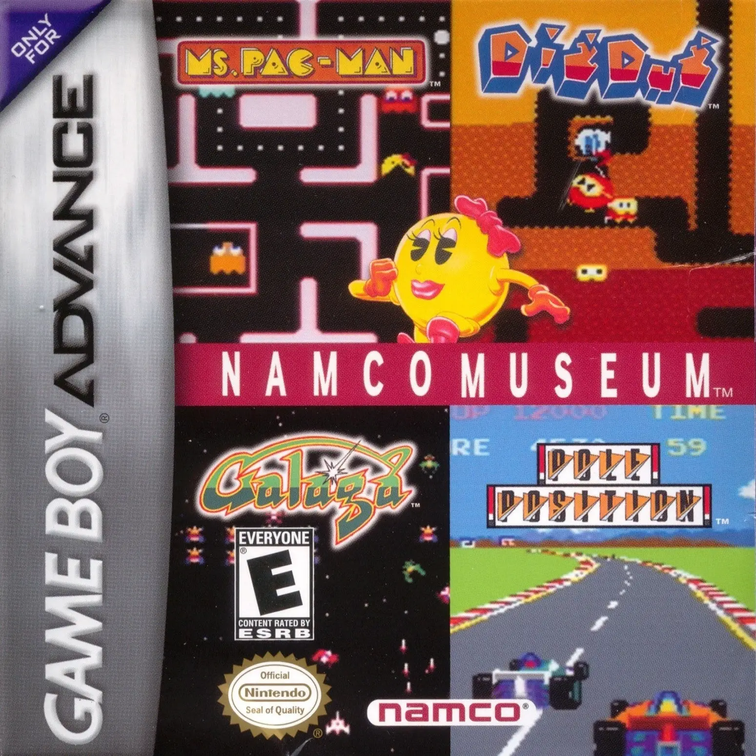 Capa de Namco Museum