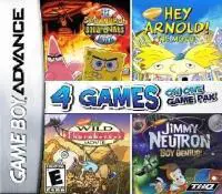 Capa de Nickelodeon 4 Games On One Game Pak Vol. 2
