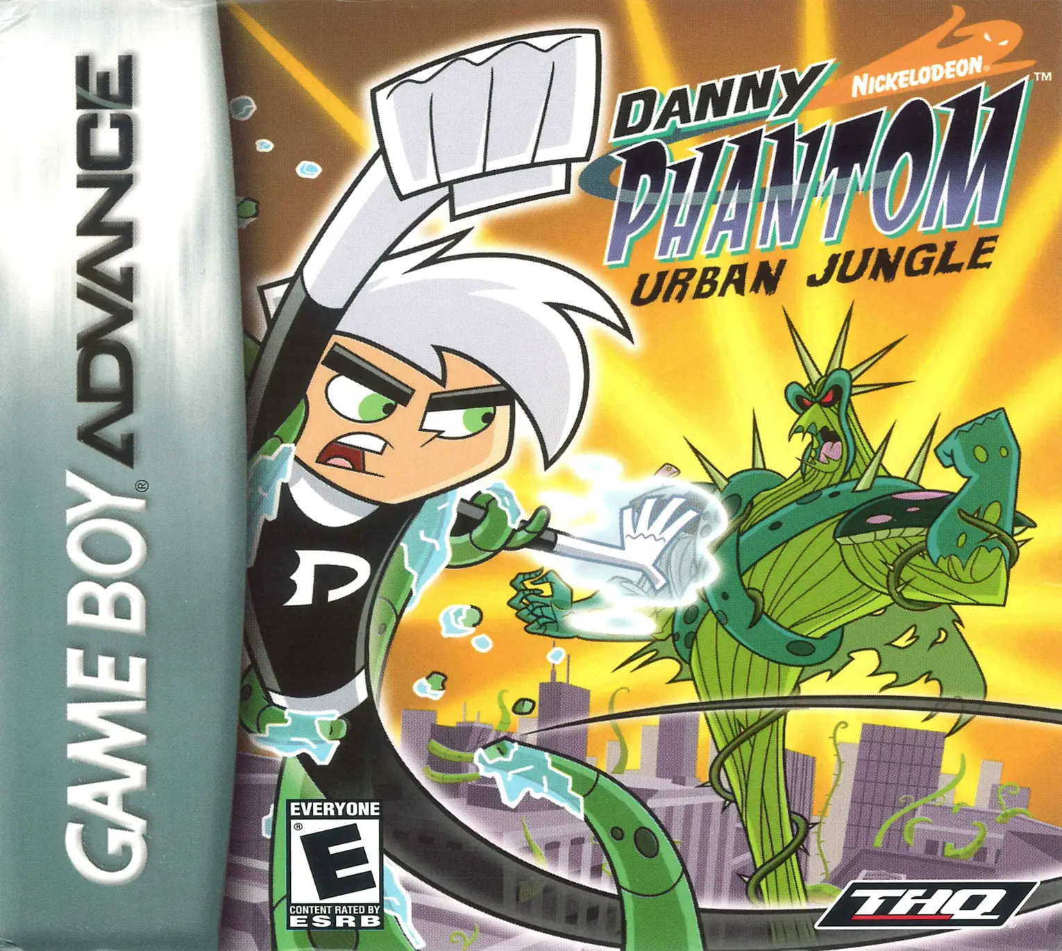 Capa de Nickelodeon Danny Phantom: Urban Jungle