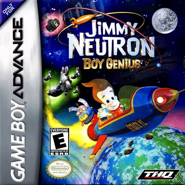 Capa de Nickelodeon Jimmy Neutron: Boy Genius