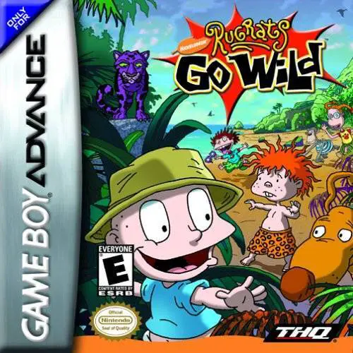 Capa de Nickelodeon Rugrats Go Wild