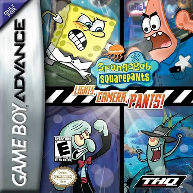 Capa de Nickelodeon SpongeBob SquarePants: Lights, Camera, Pants!