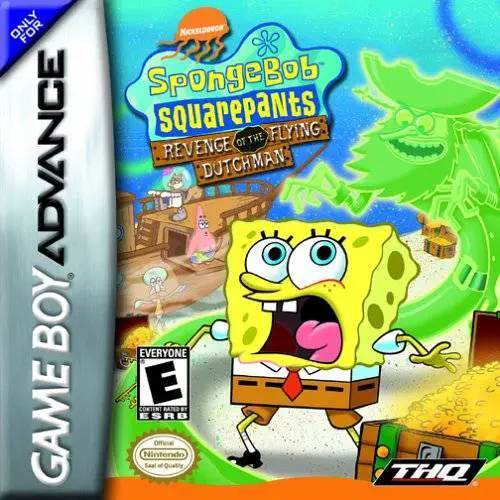 Capa de Nickelodeon SpongeBob SquarePants: Revenge of the Flying Dutchman