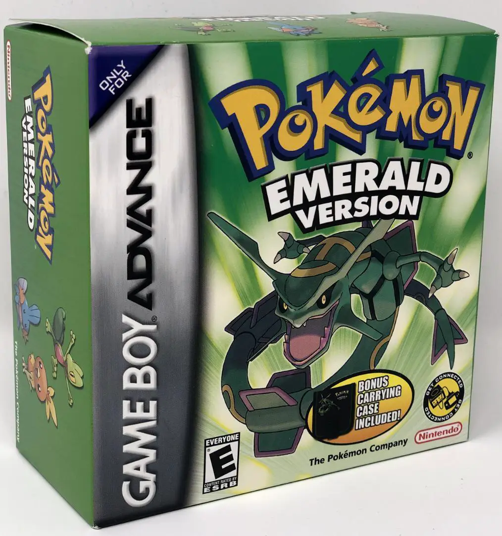 Capa de Pokémon Emerald Version [Case Bundle]