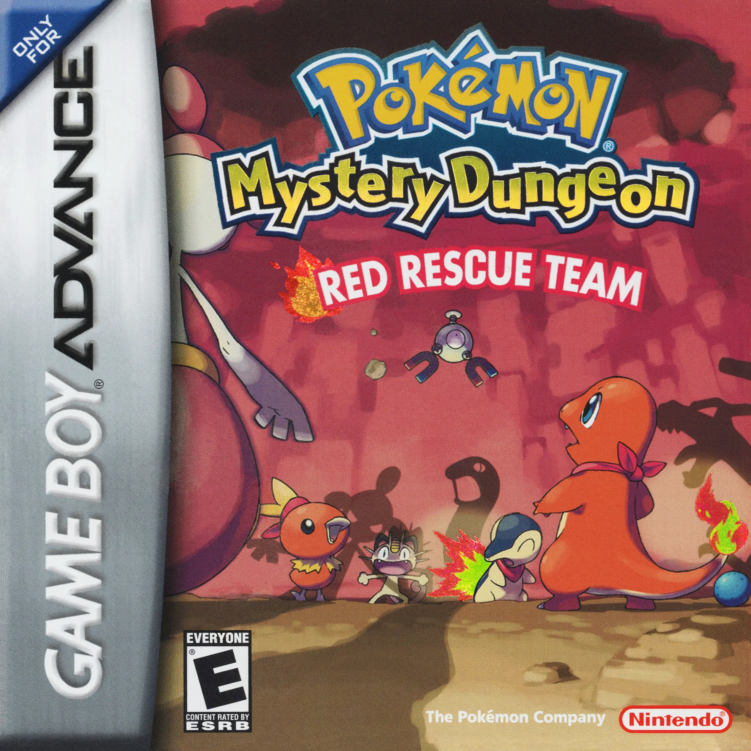 Capa de Pokémon Mystery Dungeon: Red Rescue Team