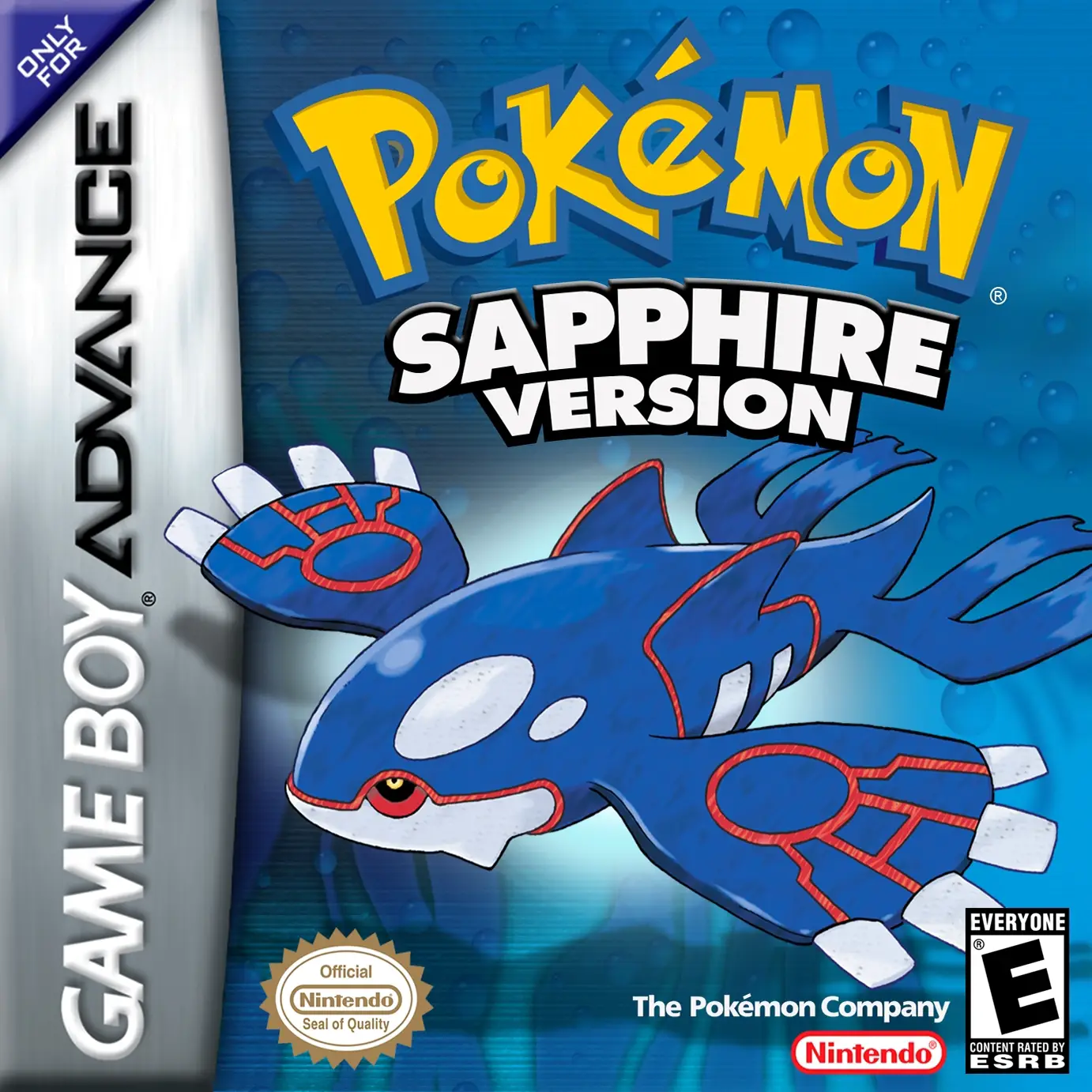 Capa de Pokémon Sapphire Version