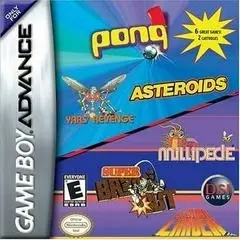 Capa de Pong / Asteroids / Yar's Revenge / Millipede / Super Breakout / Lunar Lander
