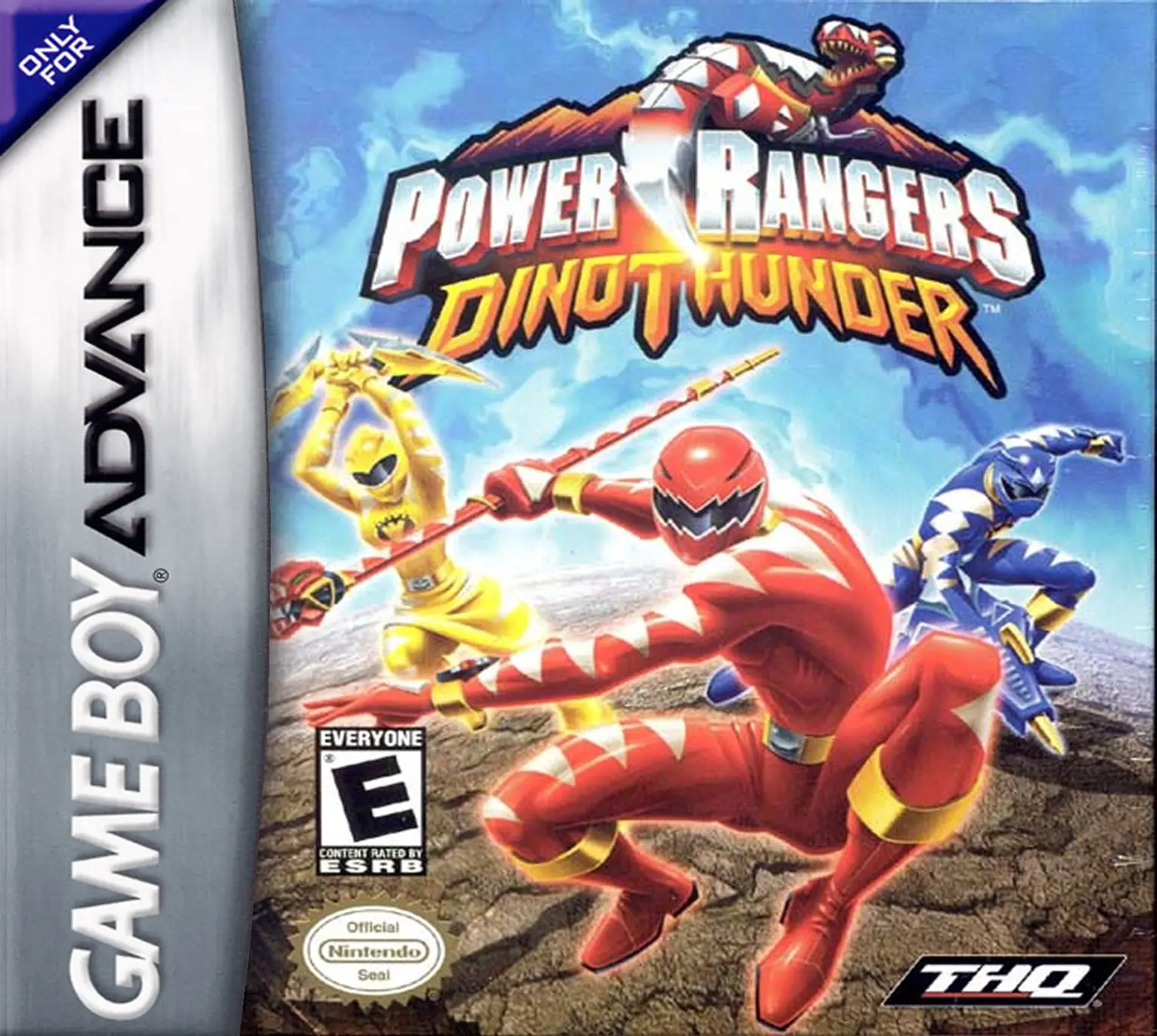 Capa de Power Rangers: Dino Thunder