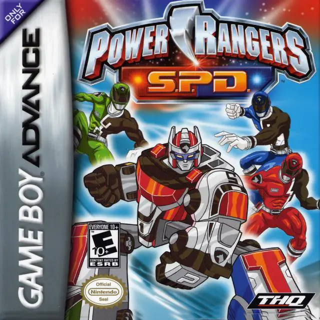 Capa de Power Rangers: S.P.D.