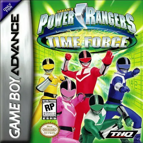 Capa de Power Rangers: Time Force
