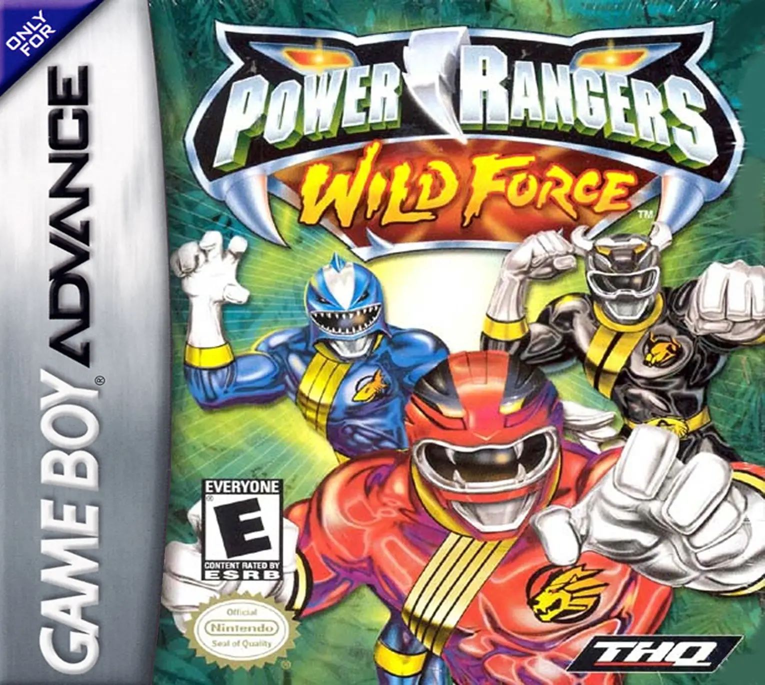 Capa de Power Rangers: Wild Force