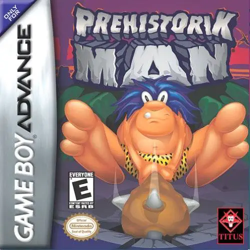 Capa de Prehistorik Man