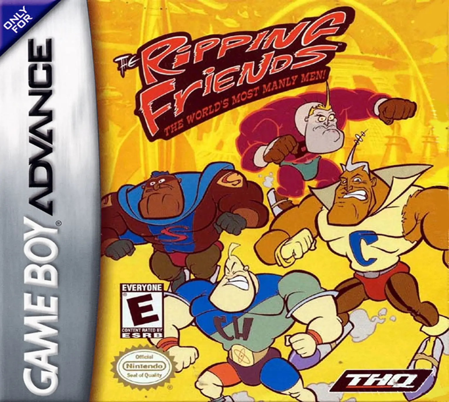Capa de Ripping Friends: The World's Most Manly Men!
