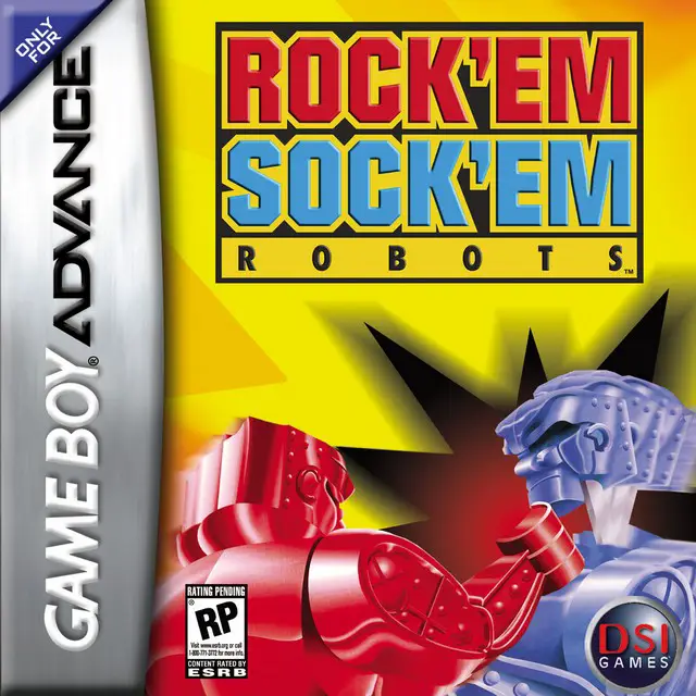 Capa de Rock 'Em Sock 'Em Robots
