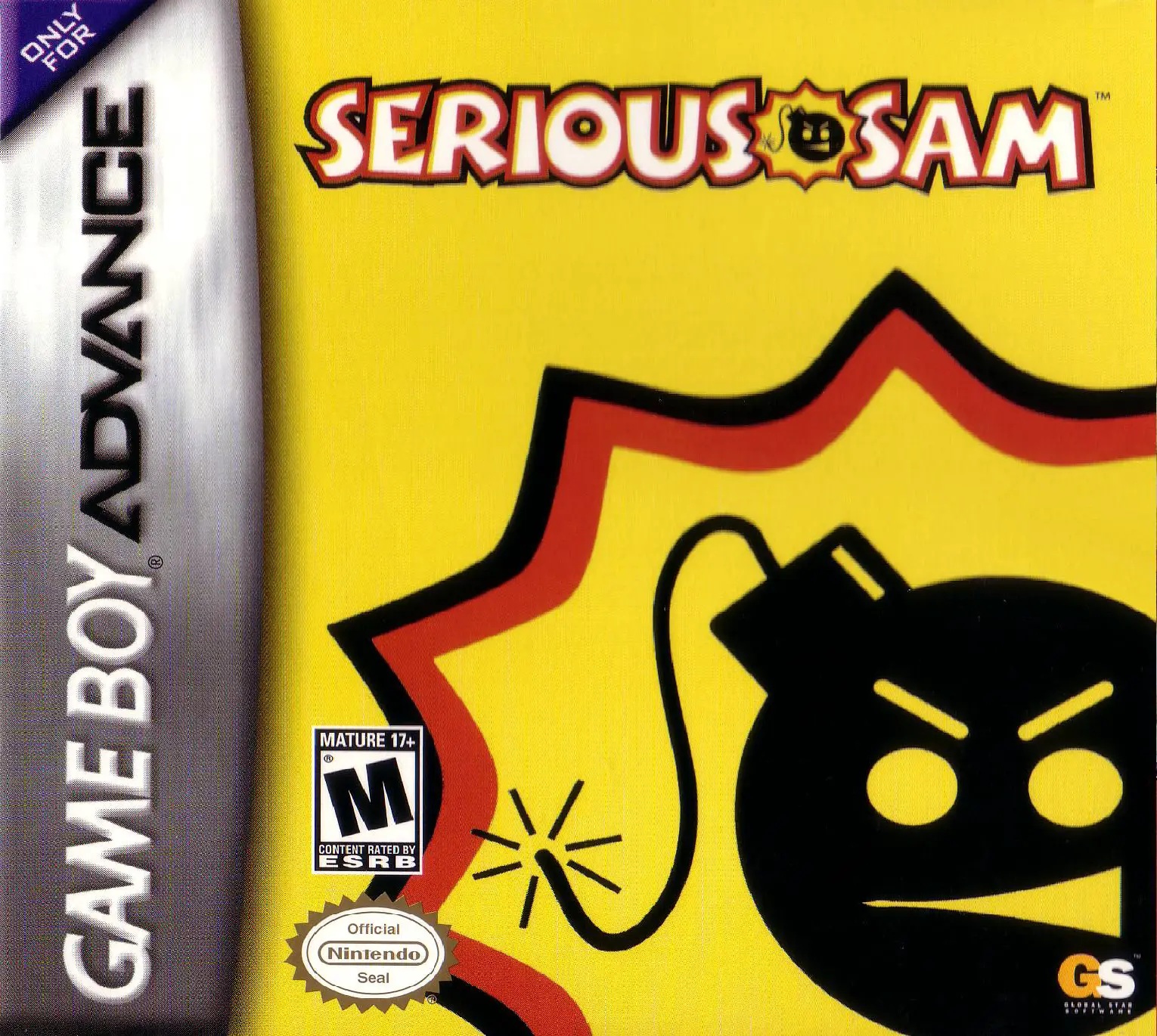 Capa de Serious Sam Advance