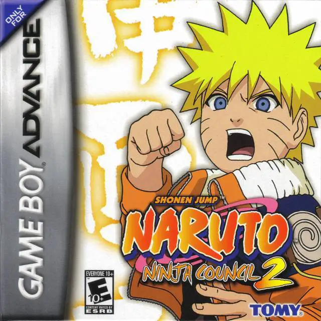 Capa de Shonen Jump Naruto: Ninja Council 2