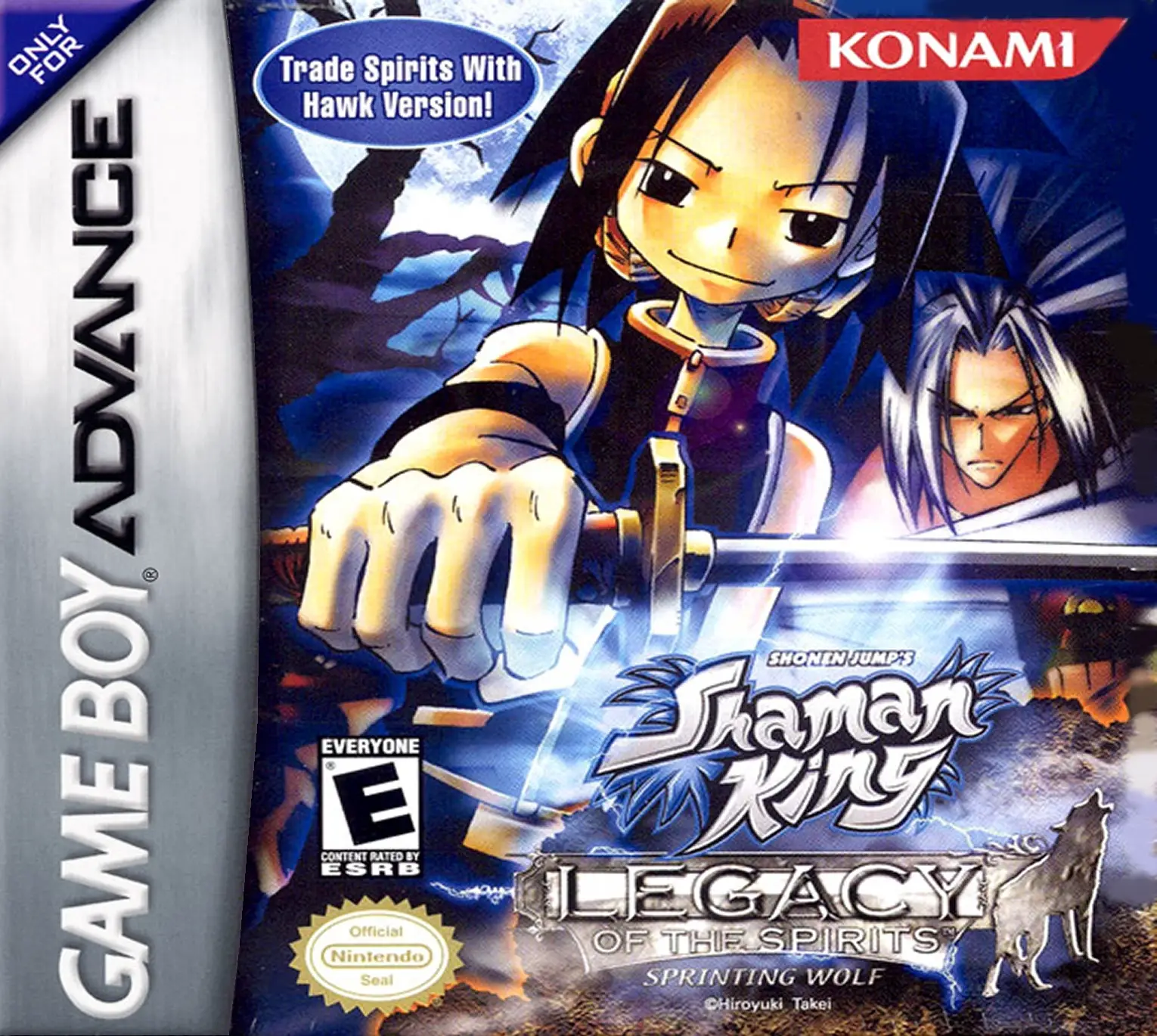 Capa de Shonen Jump's Shaman King: Legacy of the Spirits, Sprinting Wolf