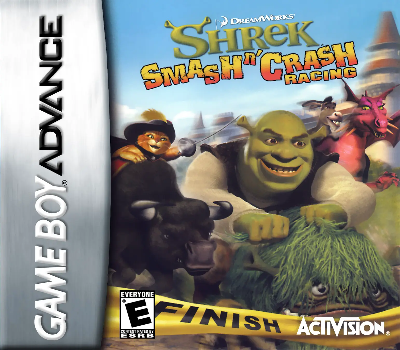 Capa de Shrek: Smash n' Crash Racing