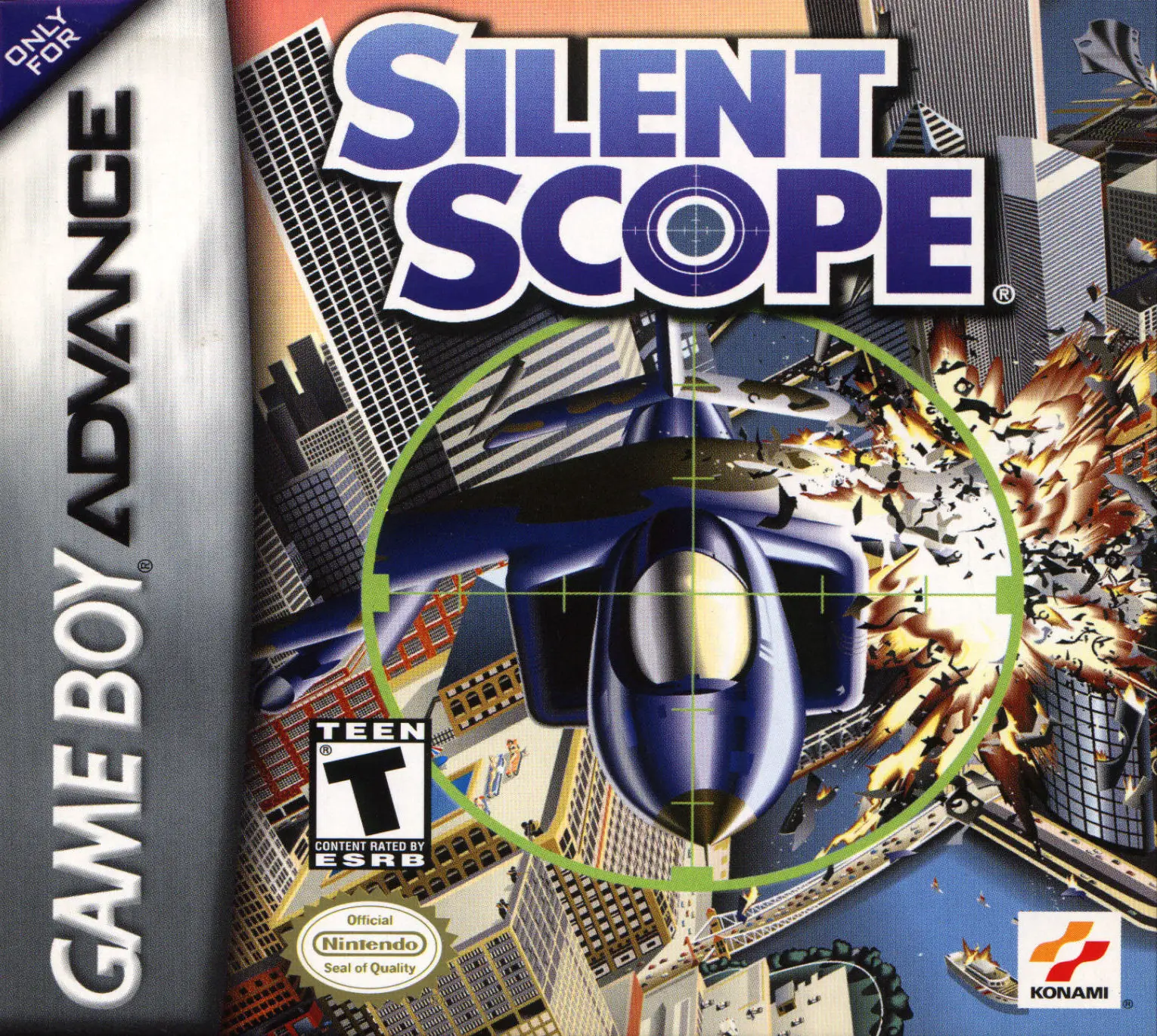 Capa de Silent Scope