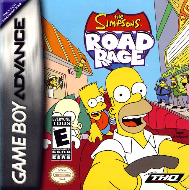 Capa de Simpsons: Road Rage