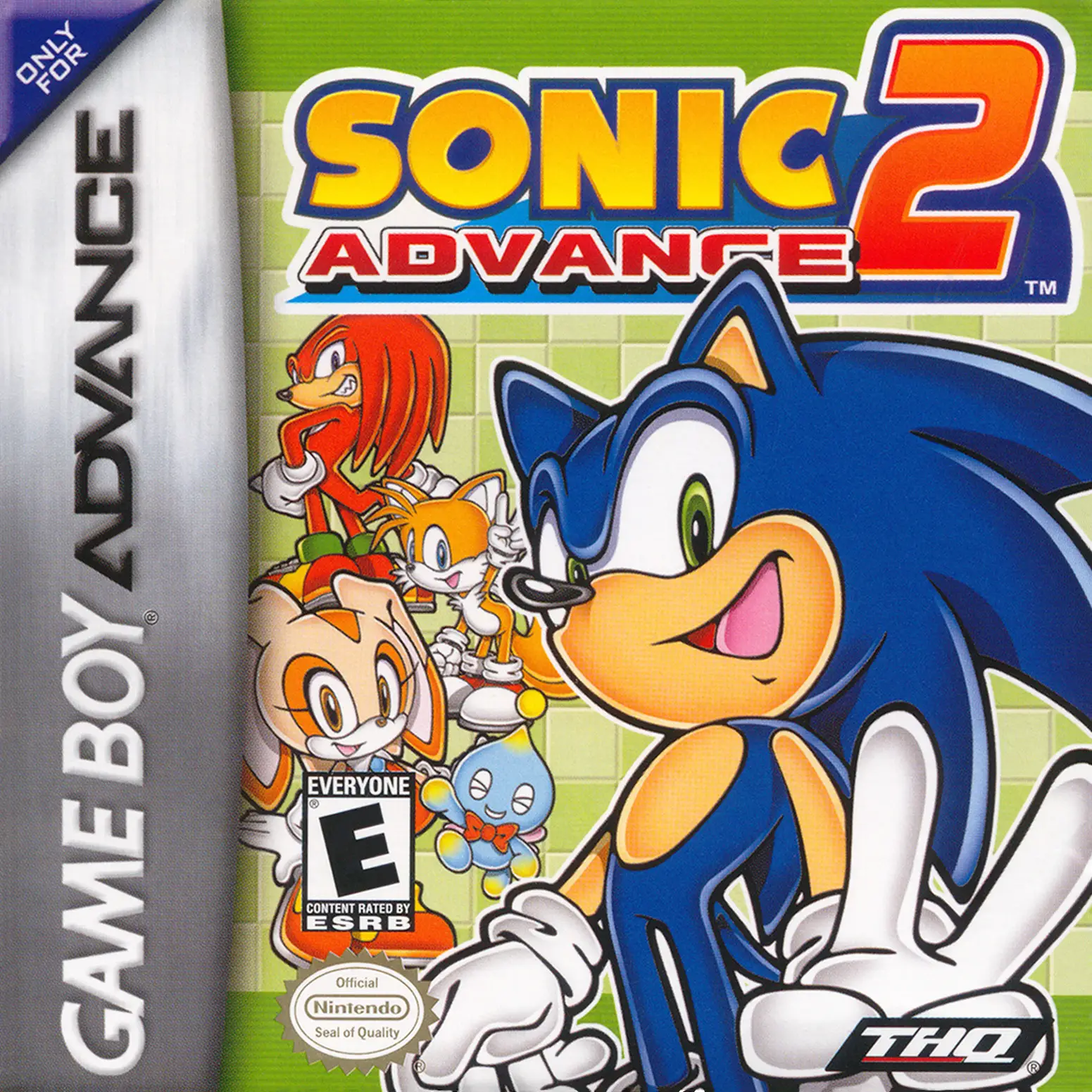 Capa de Sonic Advance 2