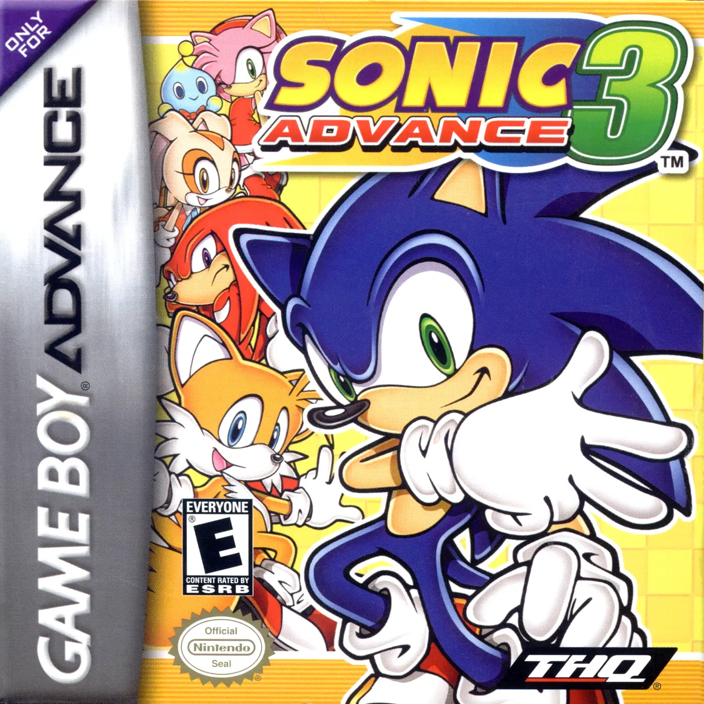 Capa de Sonic Advance 3