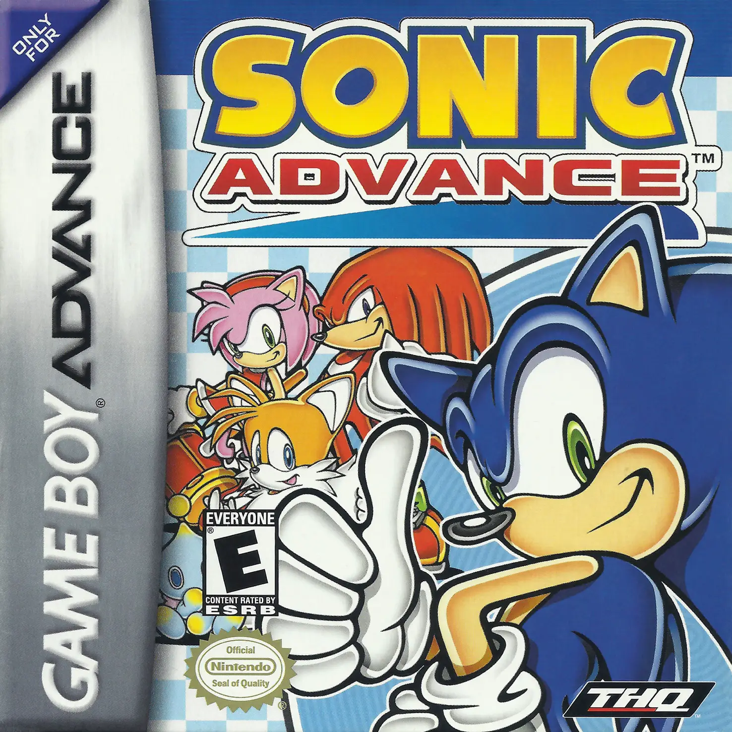 Capa de Sonic Advance